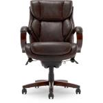 Bellamy Executive Leather Office Chair, Brown - 45783-LZB - Image 4