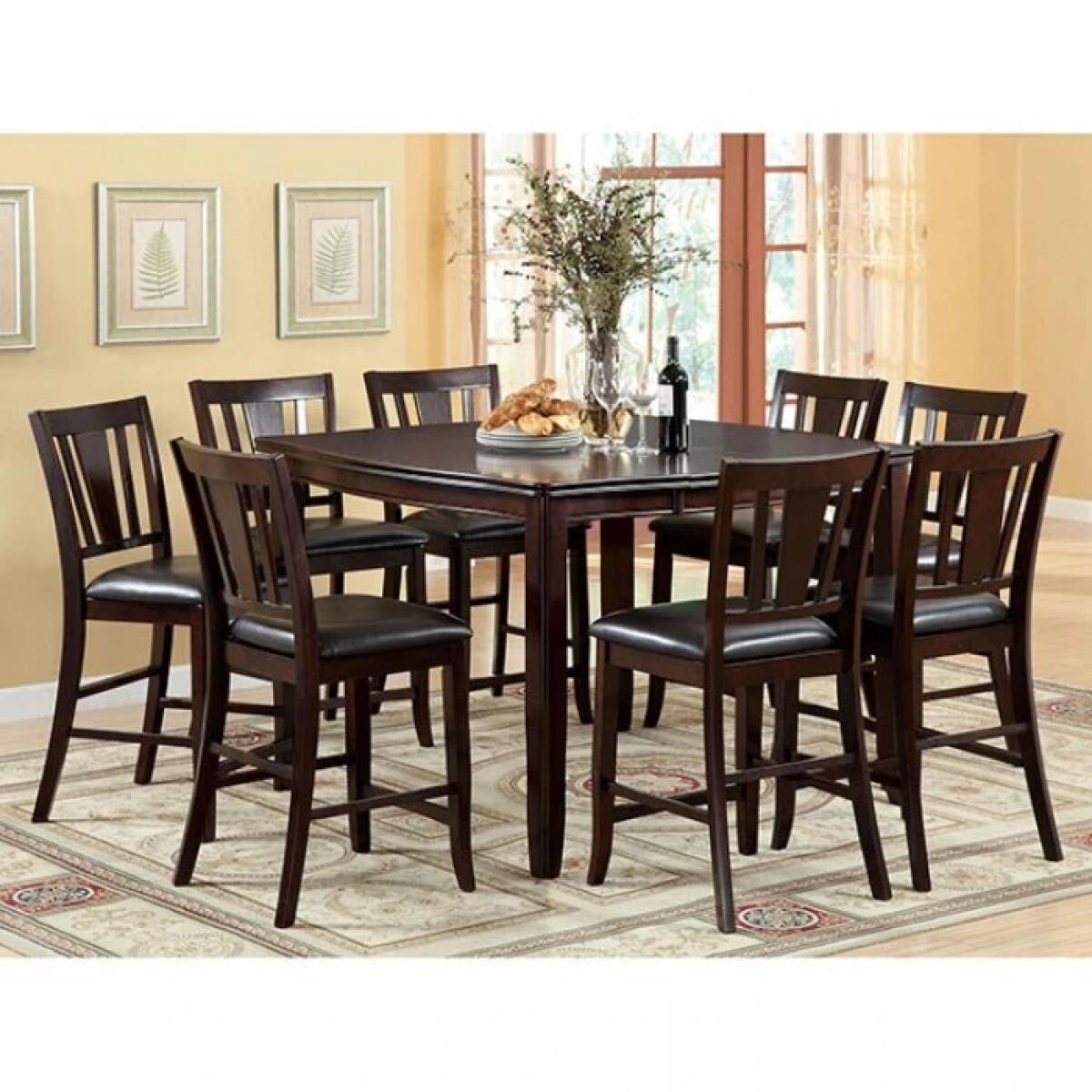 Edgewood 9 Pc Counter Ht Table Set - Image 3