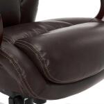 Bellamy Executive Leather Office Chair, Brown - 45783-LZB - Image 12