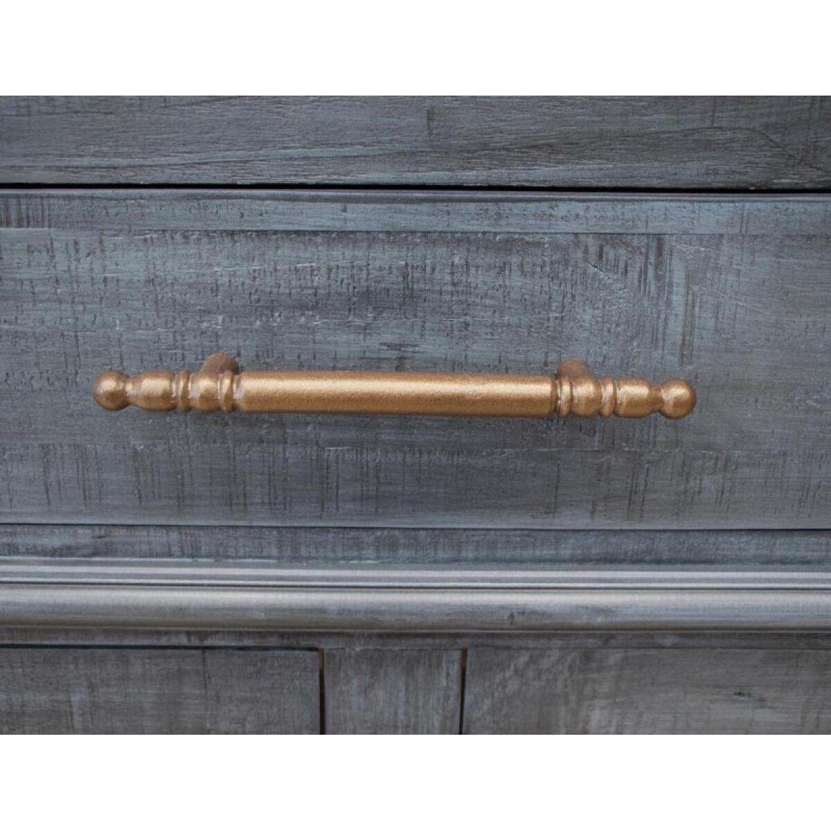 Vintage 3 Drawer 4 Door Console - Image 8