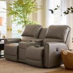 Cade Reclining Loveseat w/ Console - 449803 - Image 3