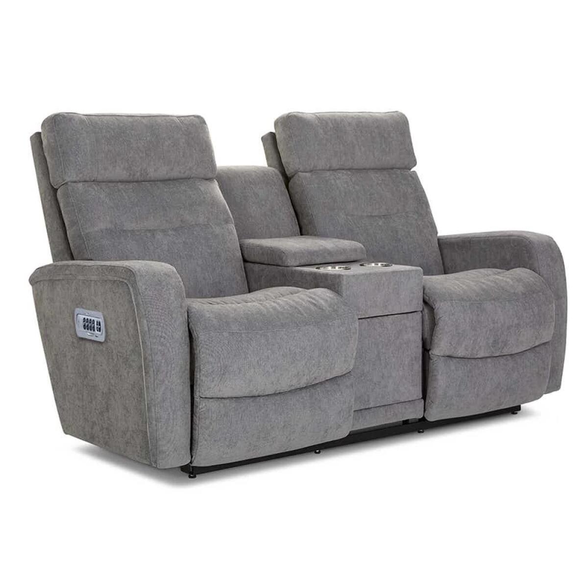 Baron Power Wall Reclining Loveseat w/ Console, Headrest & Lumbar - X39807 - Image 5