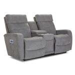 Baron Power Wall Reclining Loveseat w/ Console, Headrest & Lumbar - X39807 - Image 5