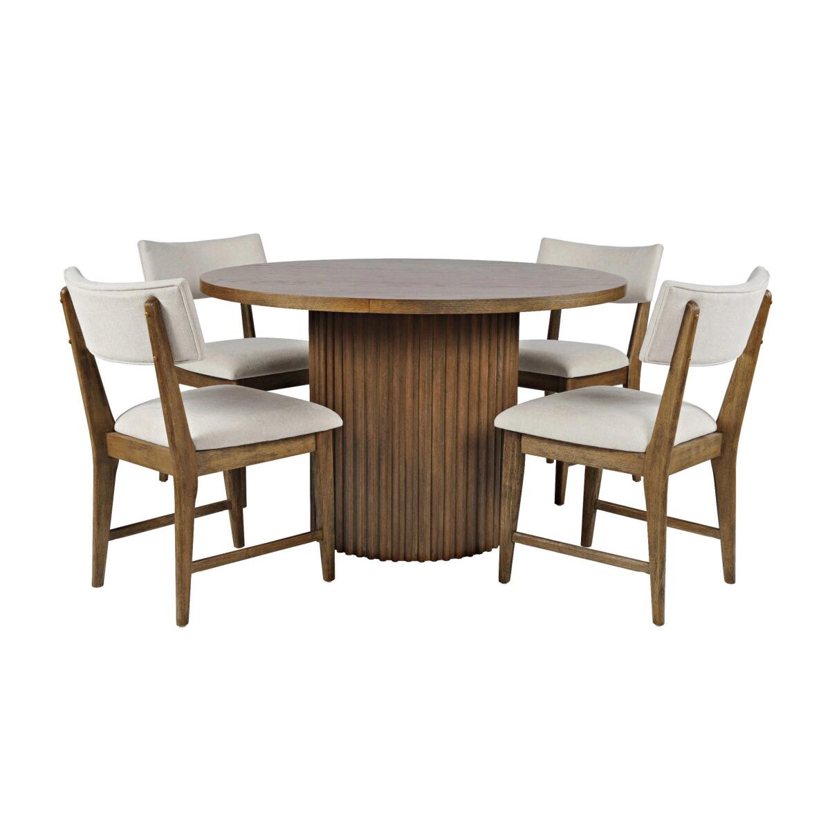 Auden 48" Pedestal Dining Table - Image 12