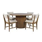 Auden 48" Pedestal Dining Table - Image 12