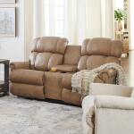 Pinnacle Power Wall Reclining Loveseat w/ Console Headrest & Lumbar - X39512 - Image 3