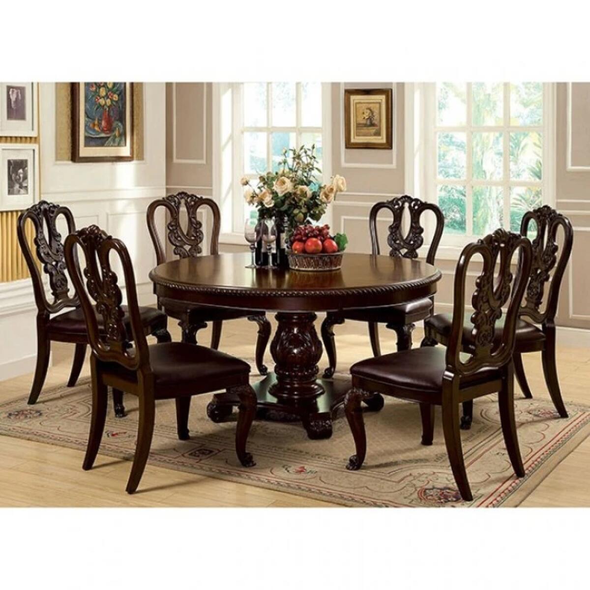 Bellagio 7 Pc Dining Table Set - Image 2