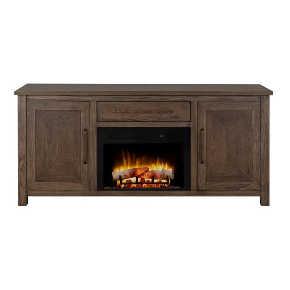 Novus Lodge 1 Drawer, 2 Door Fireplace TV Stand 70" - Image 2