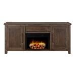 Novus Lodge 1 Drawer, 2 Door Fireplace TV Stand 70"