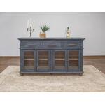 Vintage 3 Drawer 4 Door Console - Image 5
