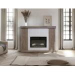 Natural Parota Fireplace Console - Image 4