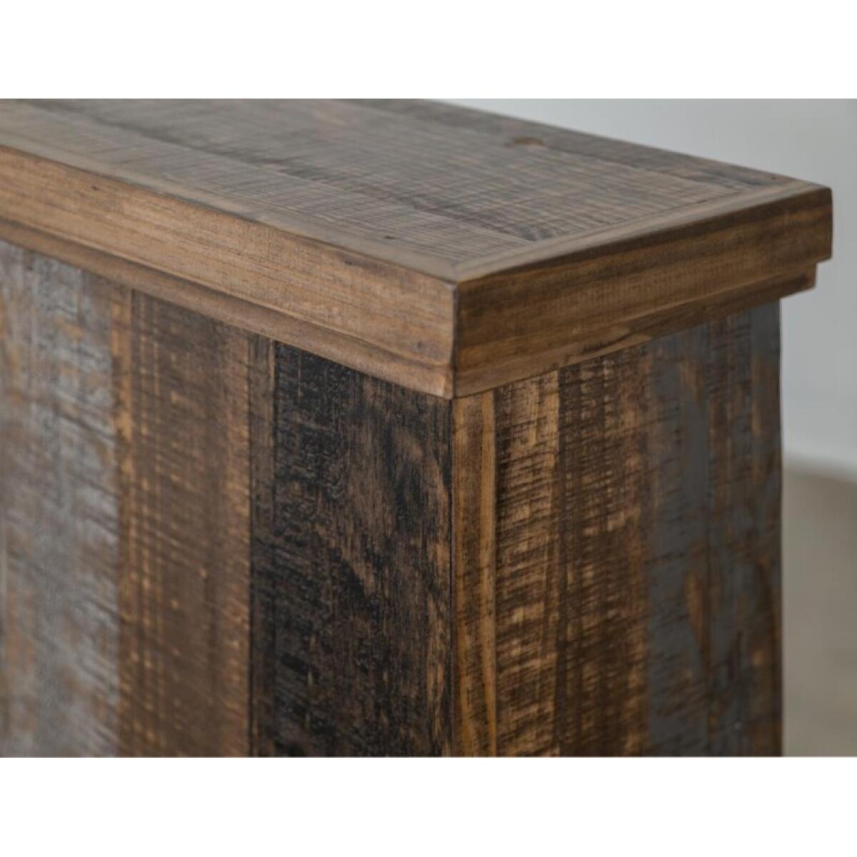 Loft Brown Fireplace Console - Image 7