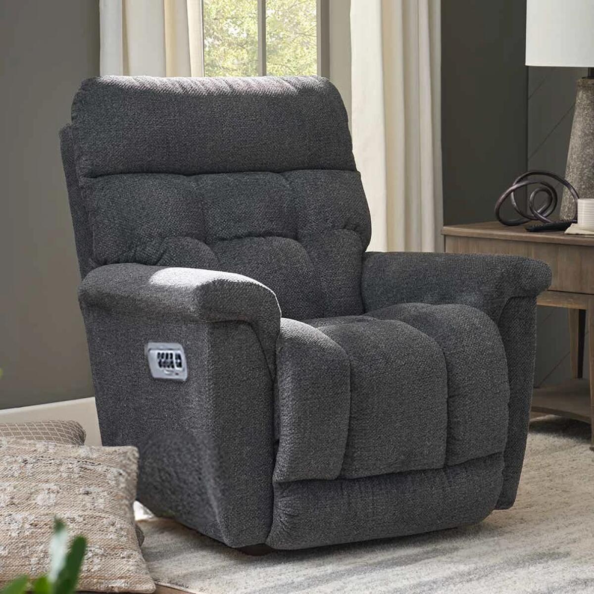 Fulton Power Rocking Recliner w/ Headrest & Lumbar - 10X717 - Image 3