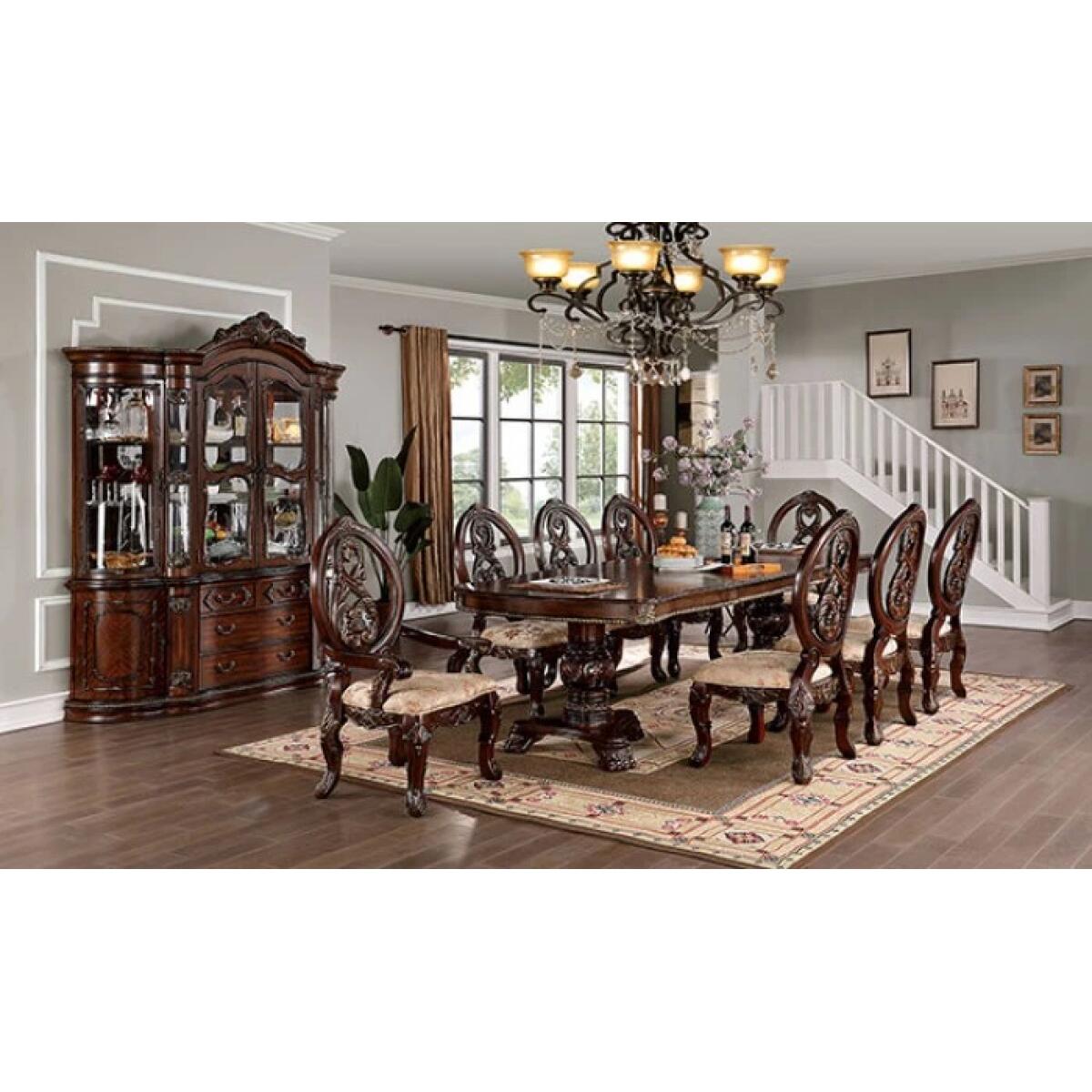 Normandy 9 Pc Dining Table Set - Image 2