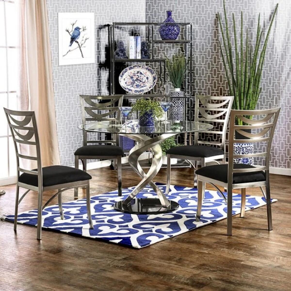 fab31148485d4b6a308b02b572897824 Roxo 5 Pc Dining Table Set - Image 1