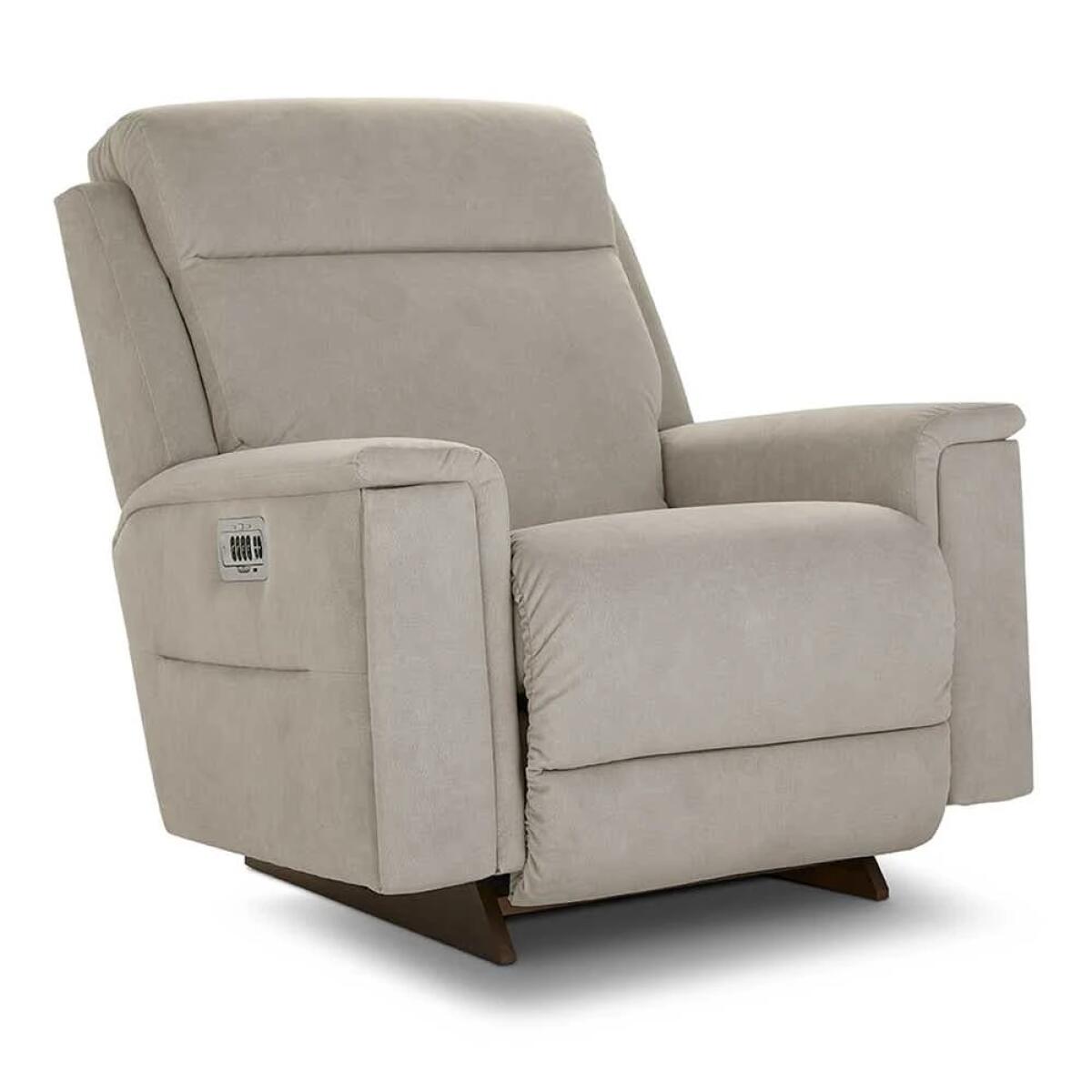 Ace Power Rocking Recliner w/ Headrest & Lumbar - 10X805 - Image 5