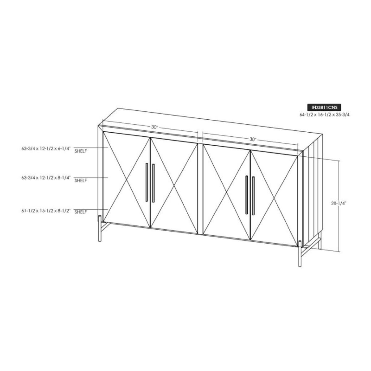 Verona 4 Door Console - Image 9