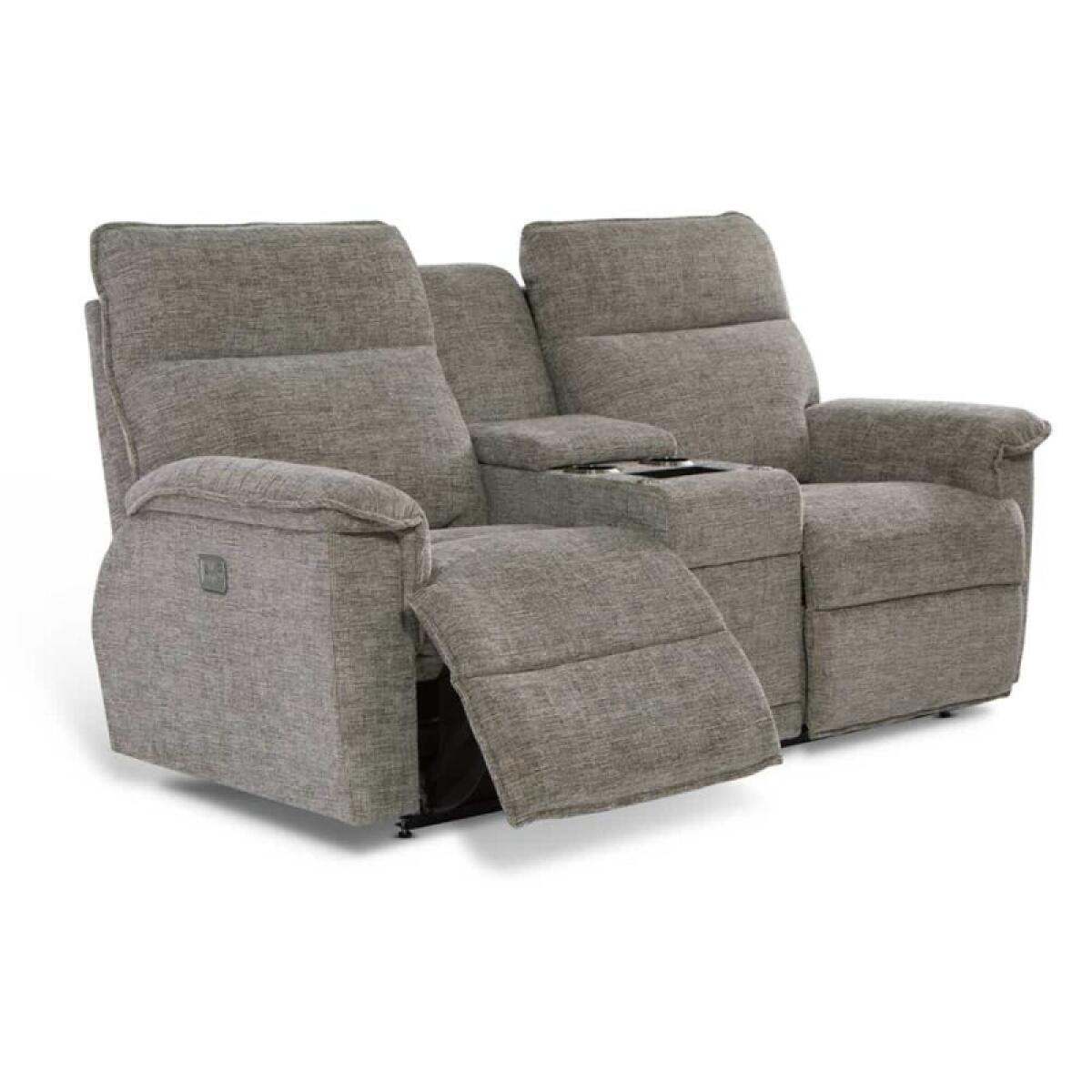 Jay Power Reclining Loveseat w/ Headrest & Console - U49706 - Image 5