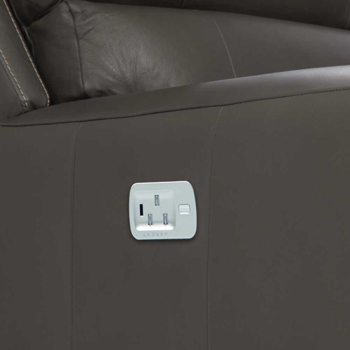 Apollo Power Reclining Loveseat w/ Headrest & Lumbar - X48757 - Image 11