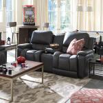 Greyson Power Reclining Loveseat w/ Headrest, Lumbar & Console - X49530 - Image 3