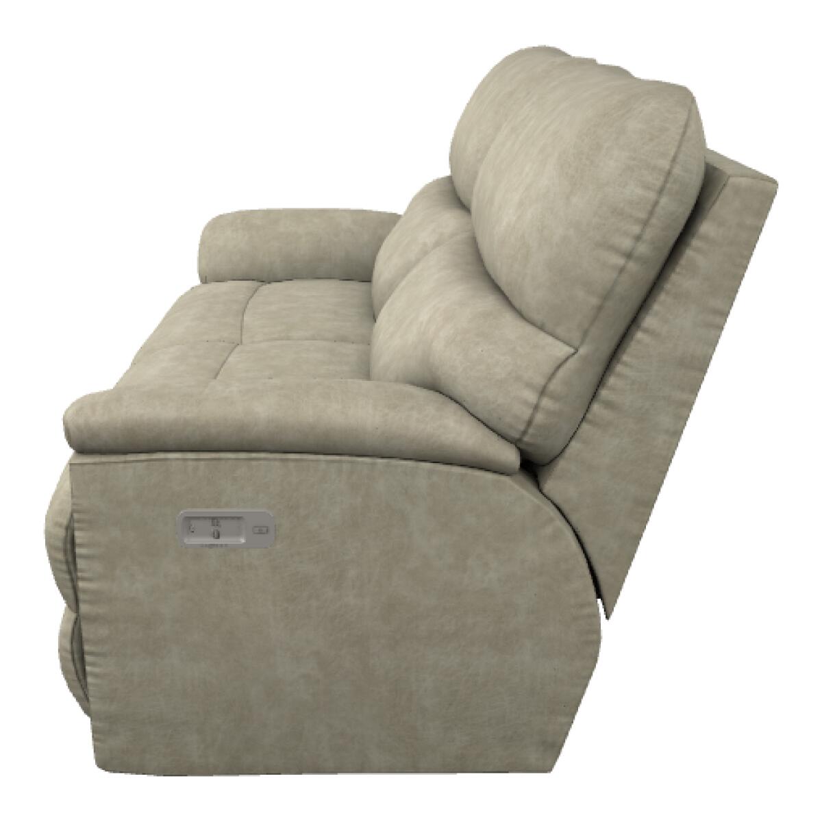 Trouper Power Reclining Loveseat w/ Headrest - U48724 - Image 3