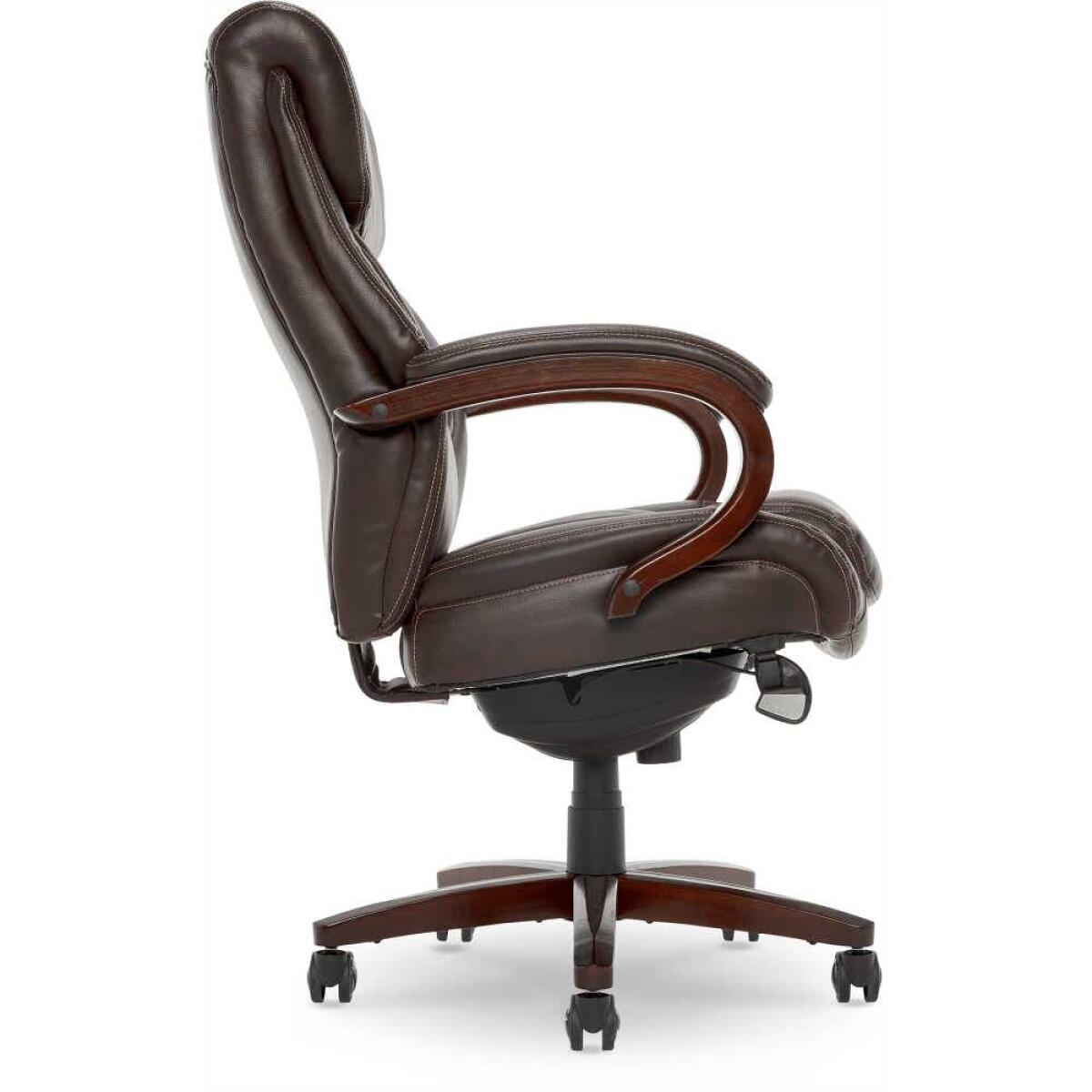 Bellamy Executive Leather Office Chair, Brown - 45783-LZB - Image 6