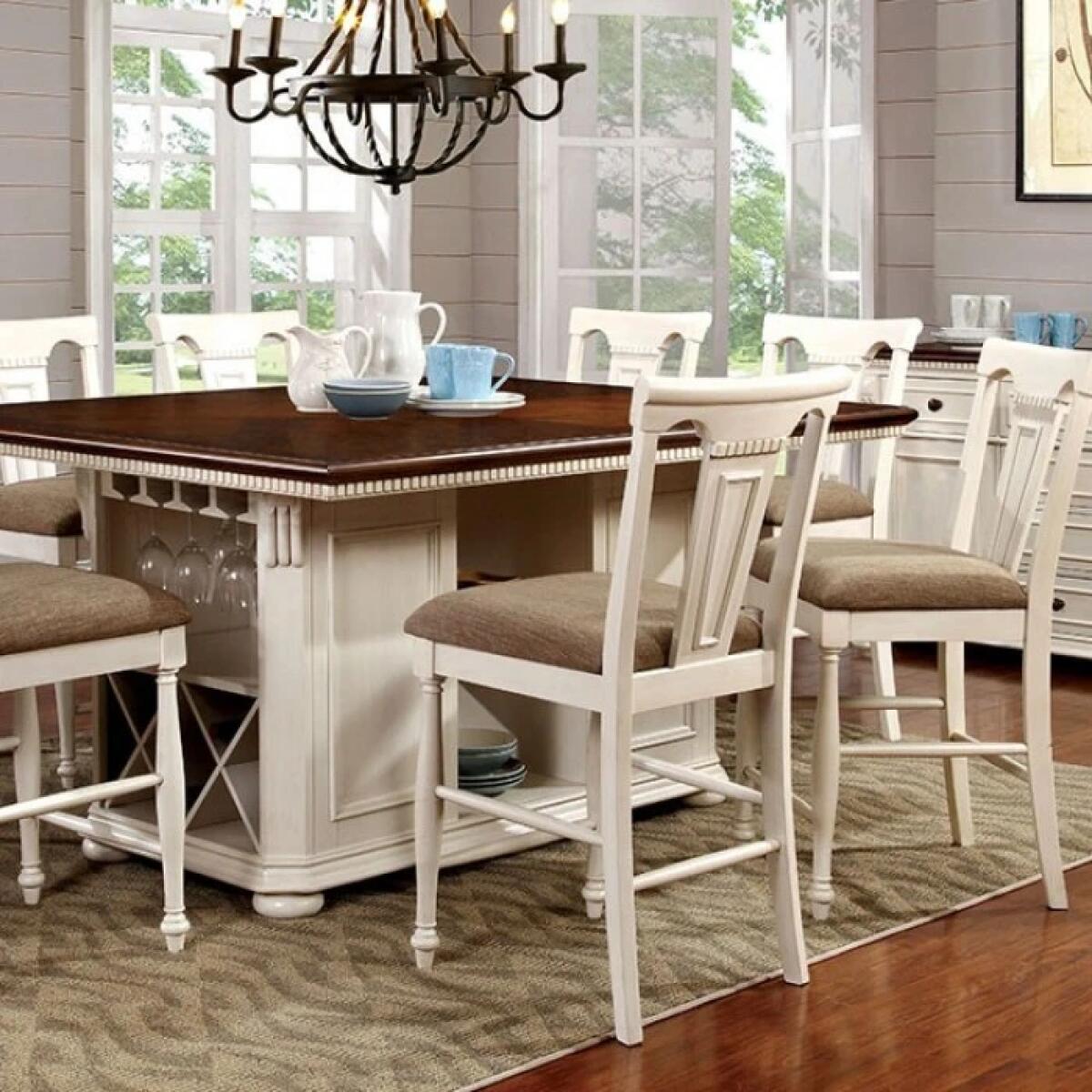 Sabrina 7 Pc Counter Ht Table Set - Image 2