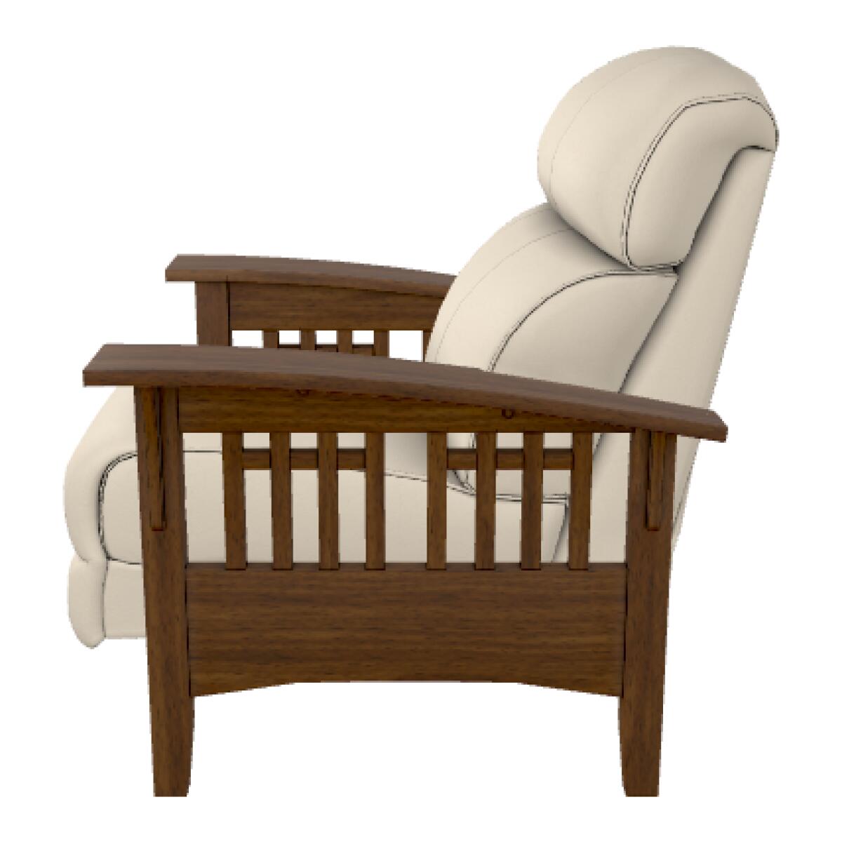 Eldorado High Leg Reclining Chair - 295423 - Image 3