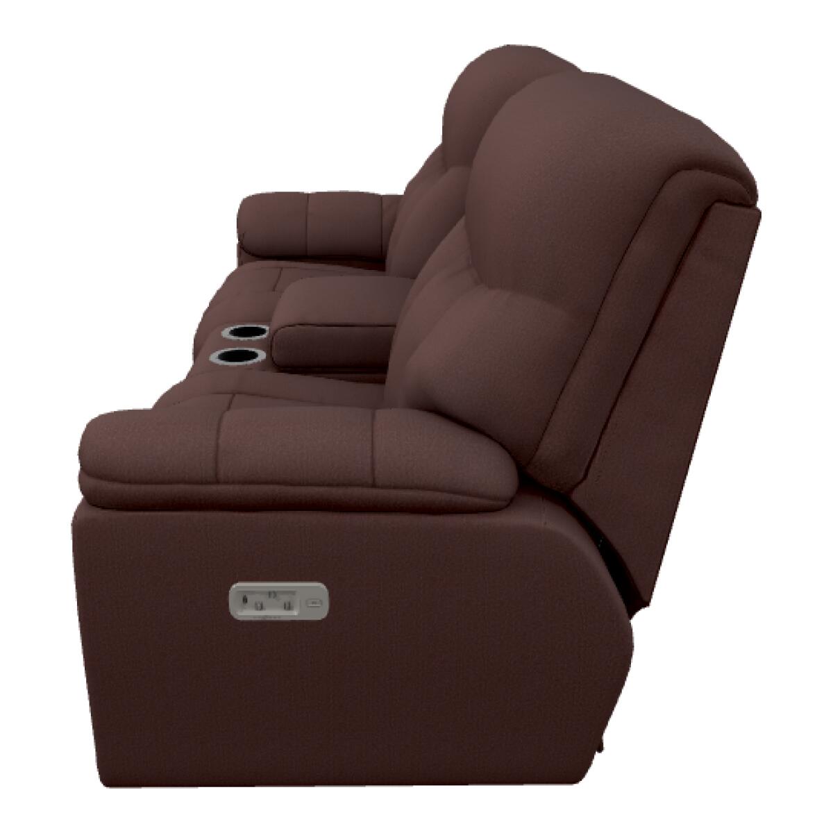 Morrison Power Reclining Loveseat w/ Headrest, Lumbar & Console - X49766 - Image 3