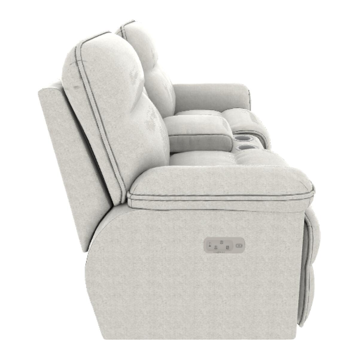 Jay Power Reclining Loveseat w/ Headrest, Lumbar & Console - X49706 - Image 5