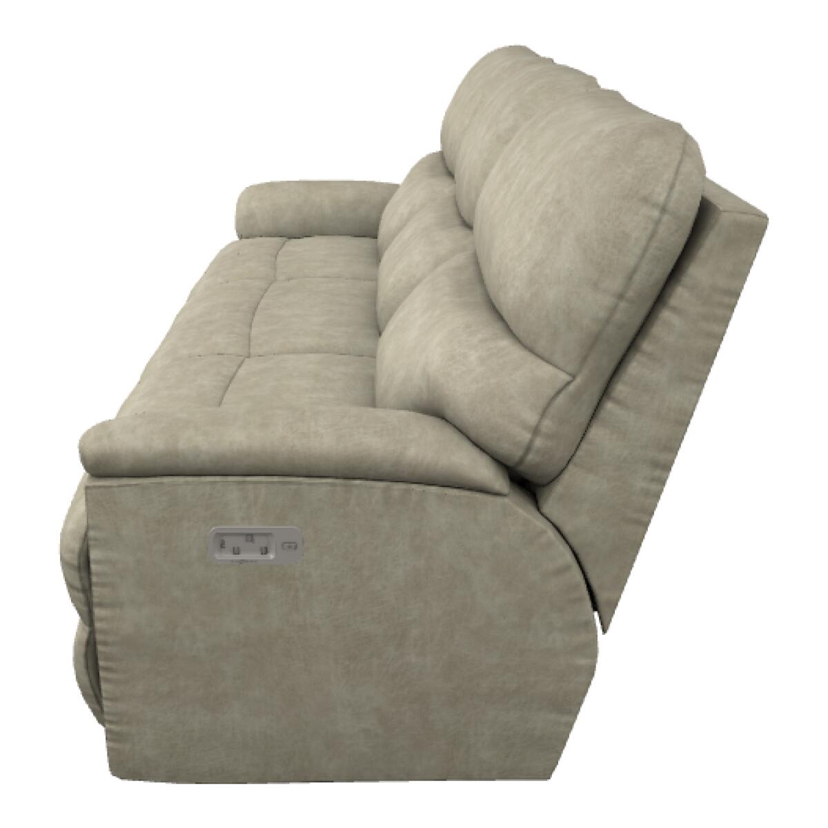 Trouper Power Reclining Sofa w/ Headrest & Lumbar - X44724 - Image 3