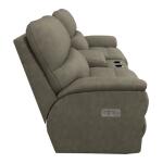 Brooks Power Reclining Loveseat w/ Headrest & Console - U49727 - Image 4