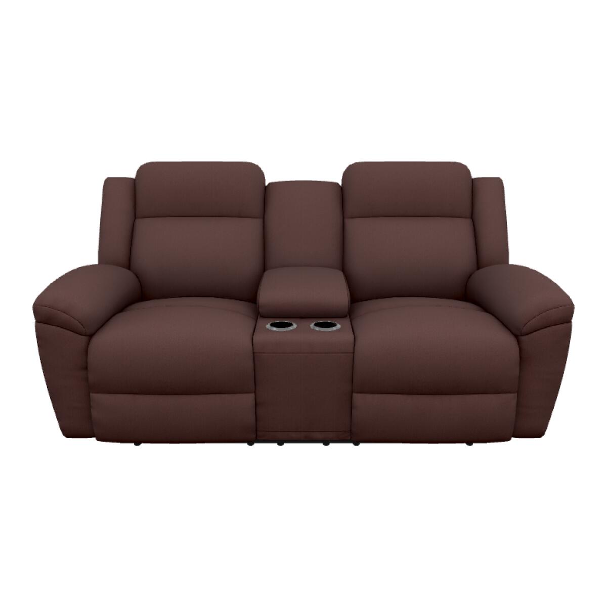 Joel Reclining Loveseat w/ Console - 449761 - Image 2
