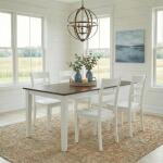 Landale 5 Piece Leg Table Set