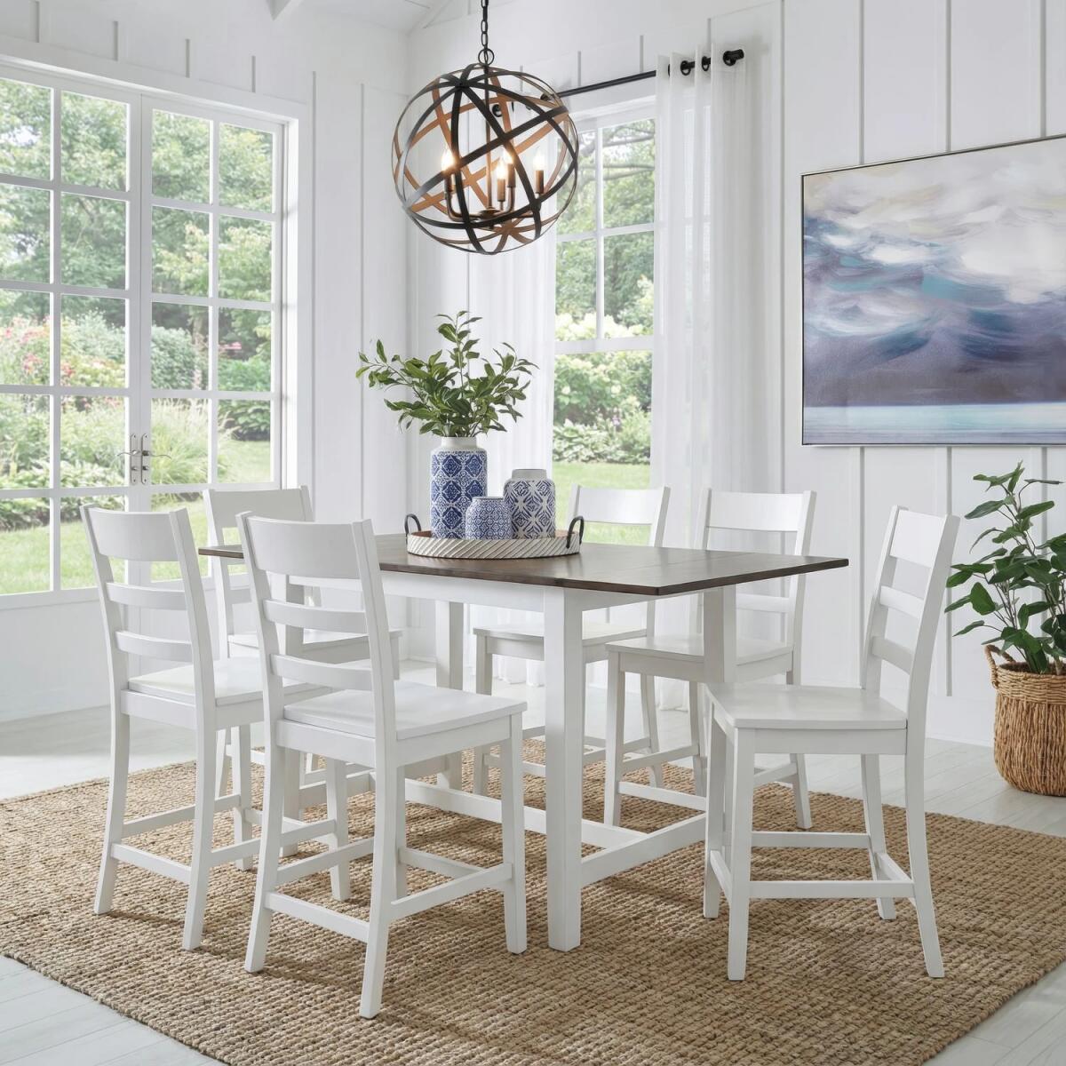 Landale 7 Piece Gathering Table Set - Image 2