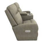 Finley Power Wall Reclining Loveseat w/ Console Headrest & Lumbar - X39747 - Image 5