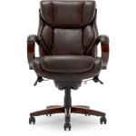 Bellamy Executive Leather Office Chair, Brown - 45783-LZB - Image 4