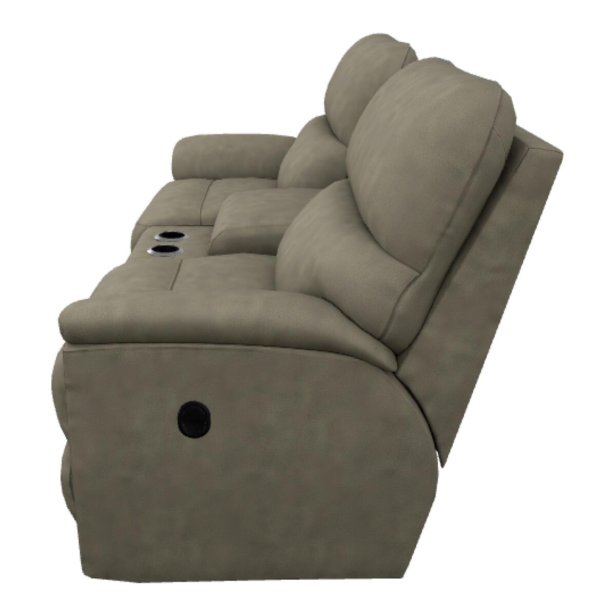 Brooks Reclining Loveseat w/ Console - 449727 - Image 3