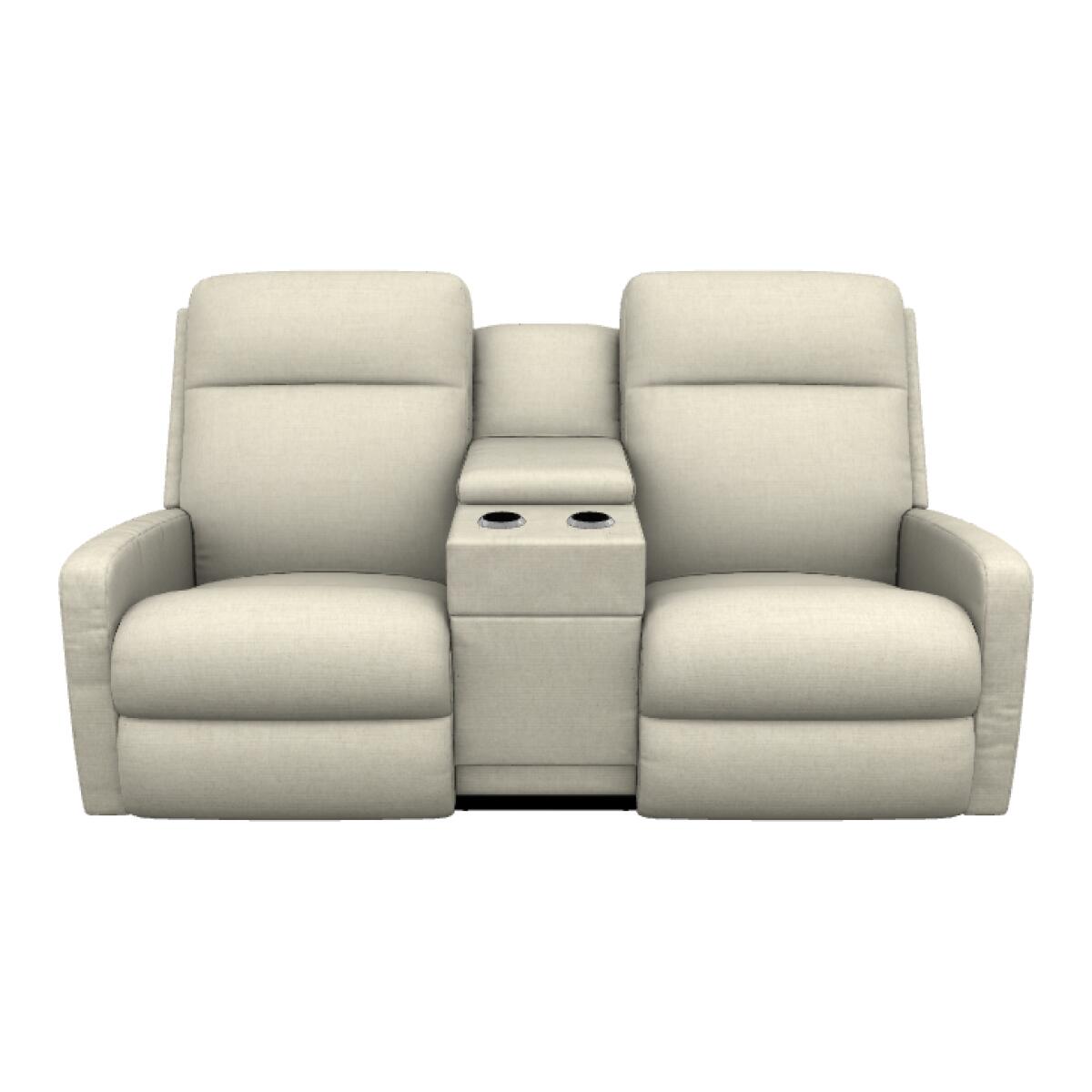Finley Power Wall Reclining Loveseat w/ Headrest & Console - U39747 - Image 2