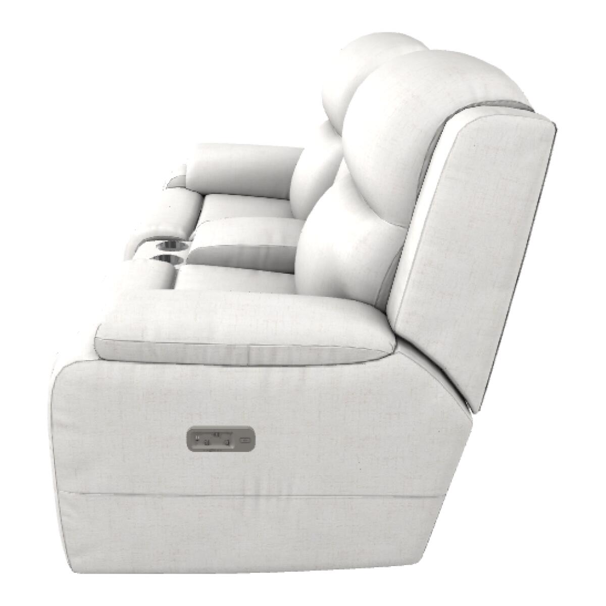 Dorian Power Reclining Loveseat w/ Headrest, Lumbar & Console - X49755 - Image 3
