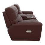 Ava Power Reclining Loveseat w/ Console Headrest & Lumbar - X49769 - Image 5