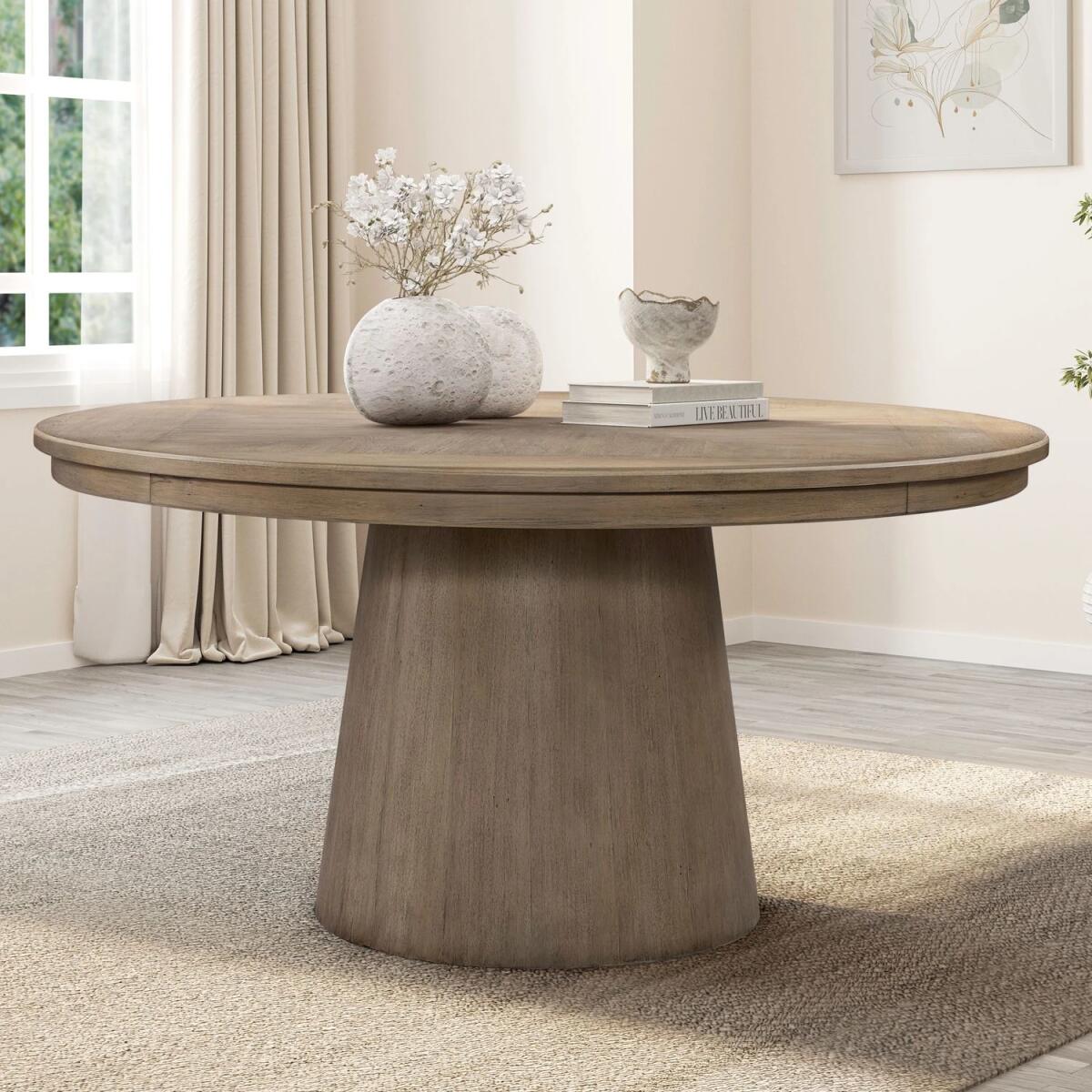 Proximity Place Round Ped Table Set - Image 2