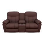 Morrison Power Reclining Loveseat w/ Headrest & Console - U49766