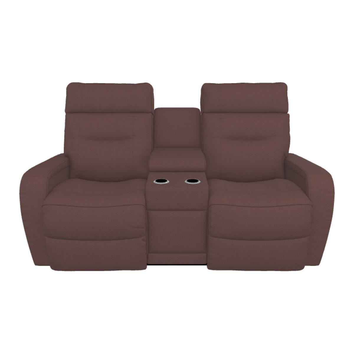 Baron Power Wall Reclining Loveseat w/ Console, Headrest & Lumbar - X39807 - Image 2