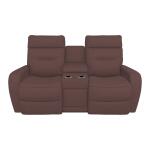 Baron Power Wall Reclining Loveseat w/ Console, Headrest & Lumbar - X39807