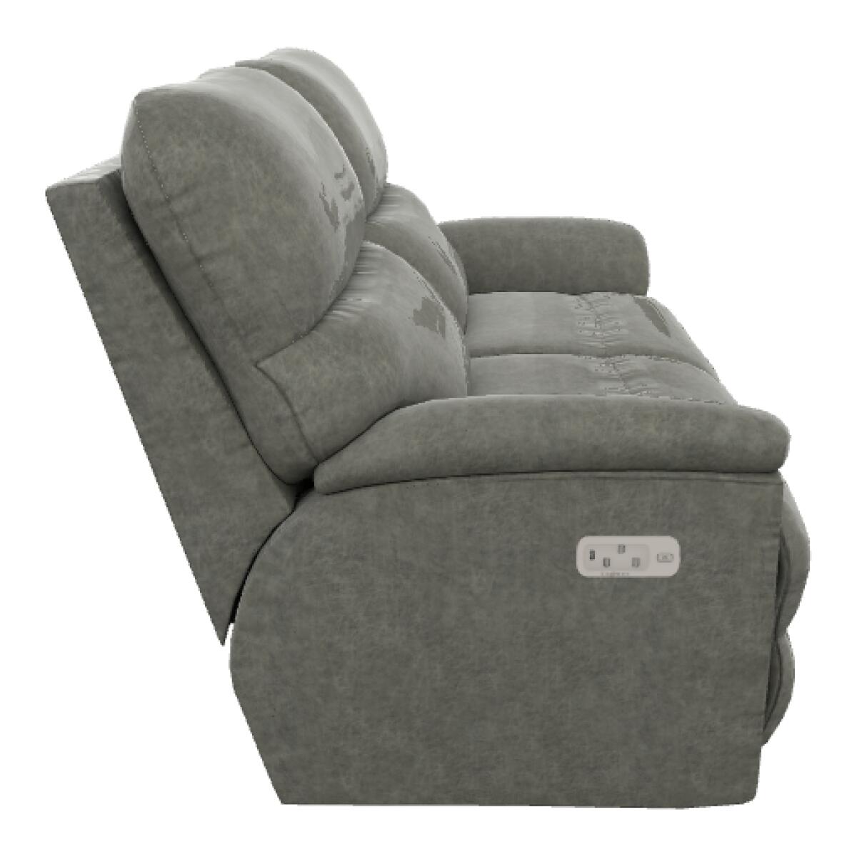Trouper Power Reclining Loveseat w/ Headrest & Lumbar - X48724 - Image 5