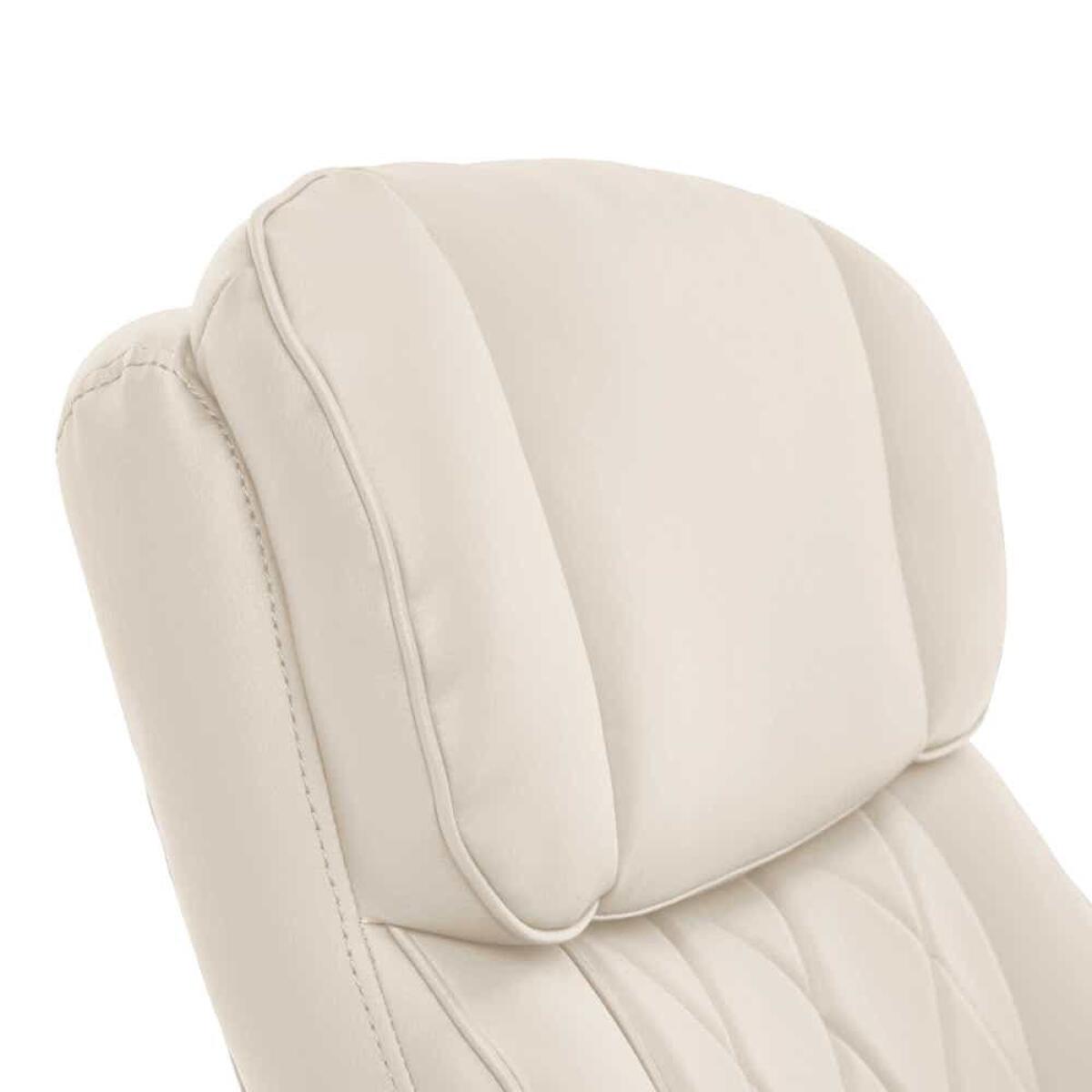 Sutherland Quilted Leather Office Chair, Light Ivory - 44813C-LZB - Image 7