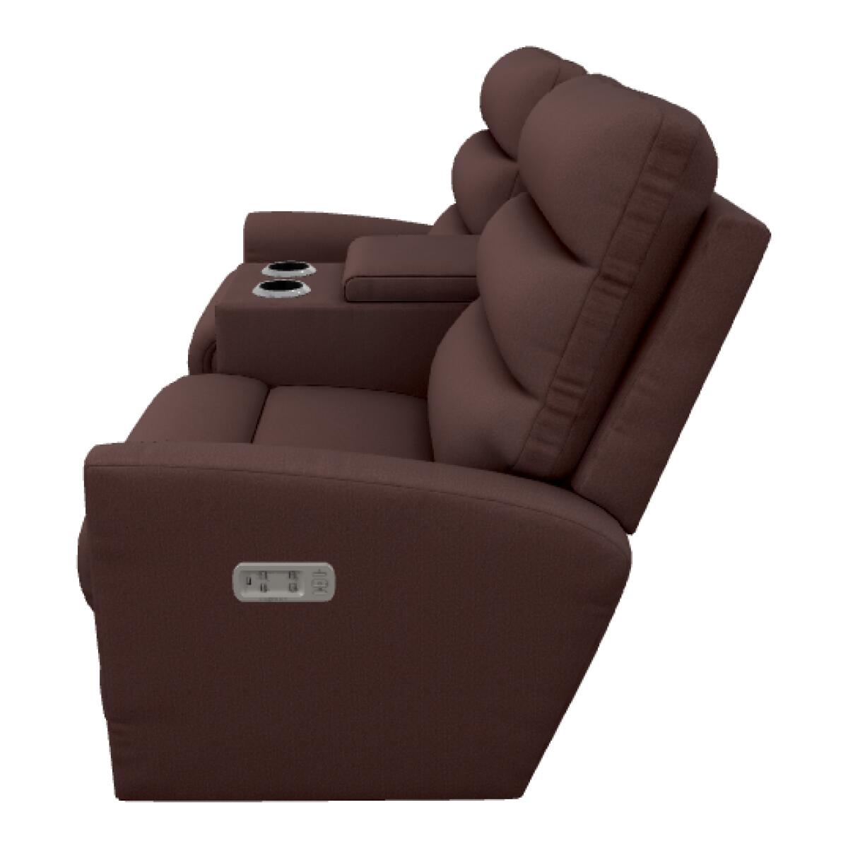 Liam Power Wall Reclining Loveseat w/ Console Headrest & Lumbar - X39786 - Image 3