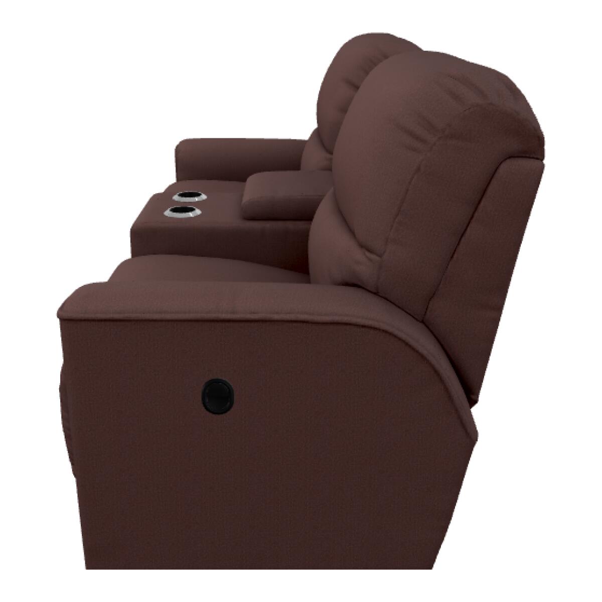 Cade Reclining Loveseat w/ Console - 449803 - Image 2