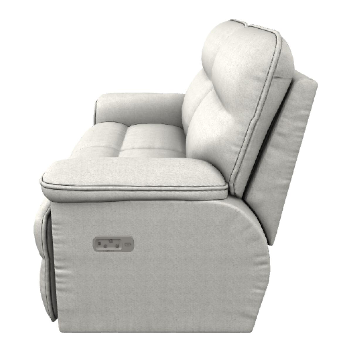 Jay Power Reclining Loveseat w/ Headrest & Lumbar - X48706 - Image 3